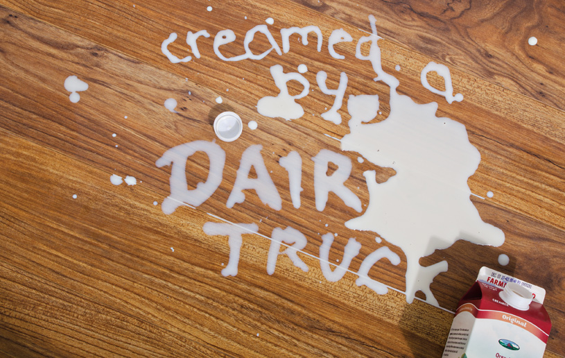 Creamed by a Dairy Truck
