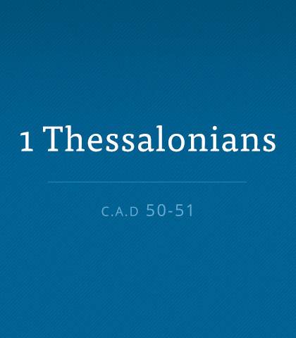 First Thessalonians scripture image