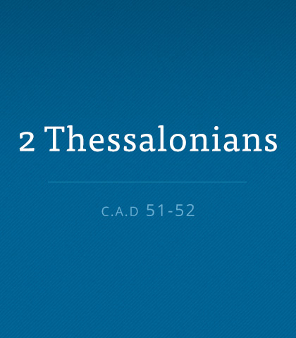 Second Thessalonians scripture image