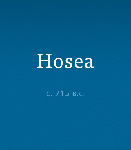 Hosea scripture image