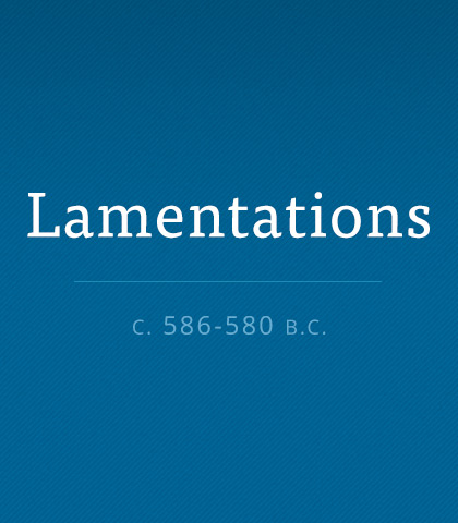 Lamentations scripture image