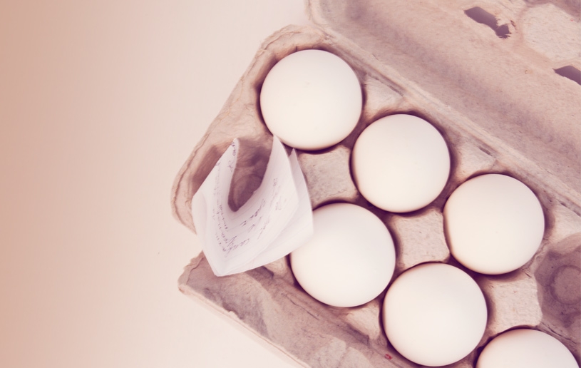 Cartons of Eggs & Old Phones